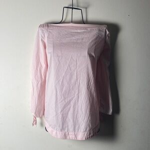 Free People Blush Pink Off-Shoulder Blouse